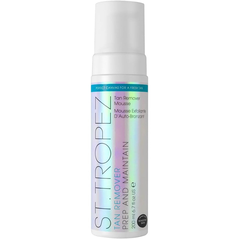 St. Tropez Tan Remover Mousse and Primer front bottle view