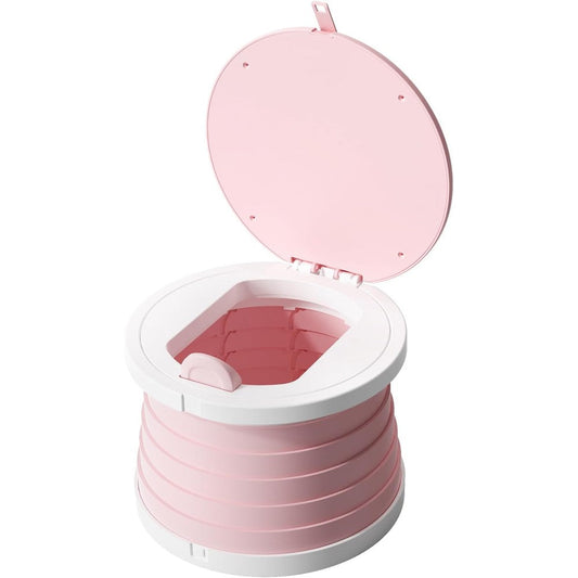 Nett fold and go portable potty seat front view for travel