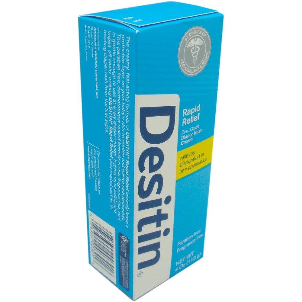 Desitin Daily Defense Baby Diaper Rash Cream front view packaging