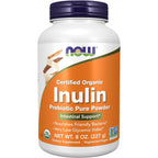 Now Foods Organic Inulin Pure Prebiotic Powder For Intestinal Support And Digestive Health 227 Grams Now Foods
