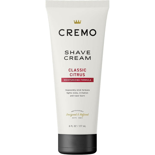 Cremo Original Shave Cream front view showing authentic product packaging