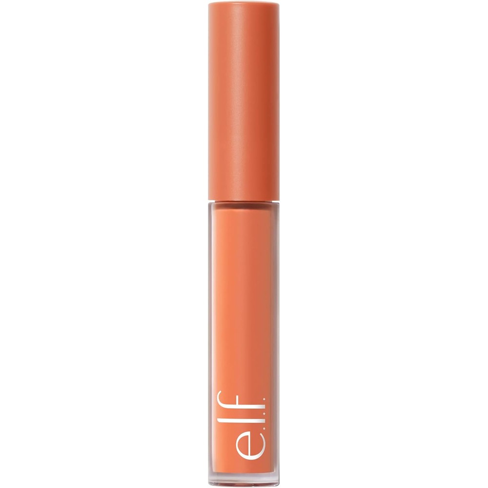E.l.f. Camo Color Corrector Orange front view hydrating liquid tube applicator