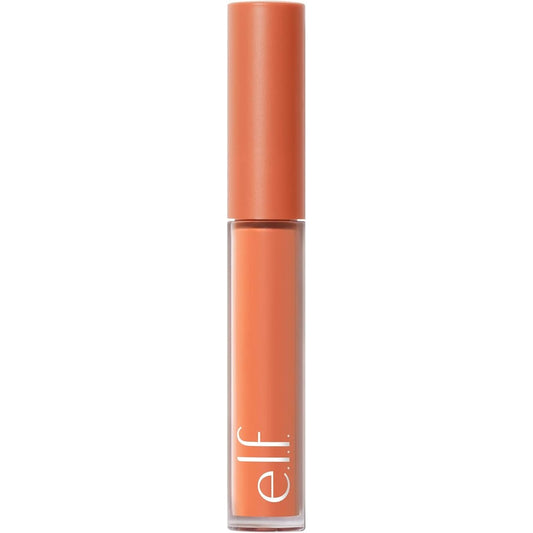 E.l.f. Camo Color Corrector Orange front view hydrating liquid tube applicator