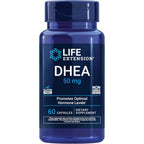 Life Extension DHEA 50 Milligrams Hormone Balance And Cognitive Health Supplement 60 Capsules