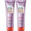 L'Oreal Paris EverPure Sulfate Free Frizz Defy Shampoo twin pack front view