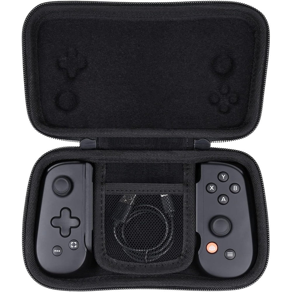 Aenllosi hard storage case for backbone one mobile gaming controller front view closed