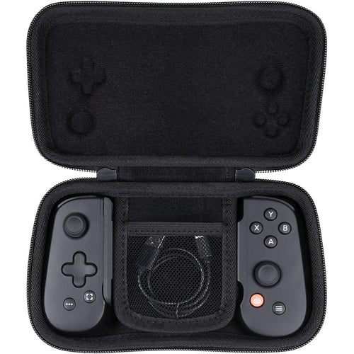 Aenllosi hard storage case for backbone one mobile gaming controller front view closed