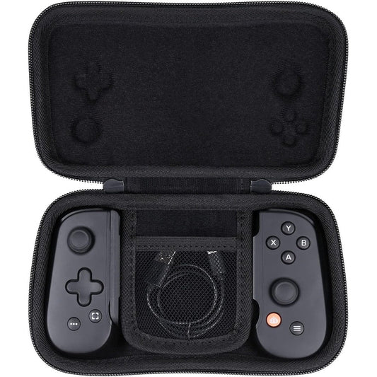 Aenllosi hard storage case for backbone one mobile gaming controller front view closed