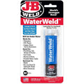 J-B Weld 8277 WaterWeld Underwater Epoxy Putty Stick Waterproof Adhesive Off White Two Ounces