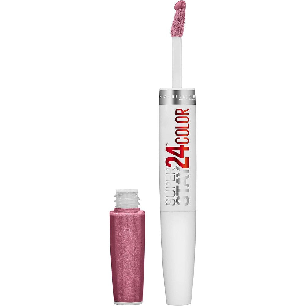 Maybelline New York Superstay 24 2-Step Long Lasting Liquid Lipstick And Ultra Conditioning Balm Perpetual Plum 055