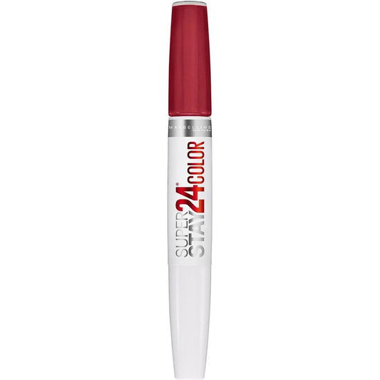 Maybelline Super Stay 24 2-Step Liquid Lipstick front view showing dual ends