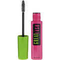 Maybelline Great Lash Washable Mascara front view pink and green tube for volumizing eye makeup.