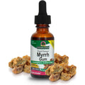 Nature's Answer Myrrh Oleo-Gum-Resin liquid herbal supplement front view bottle