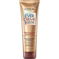 L'Oreal Paris EverCreme Sulfate Free Deep Nourish Shampoo front view of twin pack bottles for dry hair care.