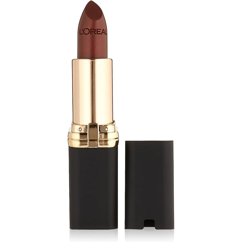 L'Oreal Paris Colour Riche Collection Exclusive Lipstick in Liya's Nude front view premium satin formula