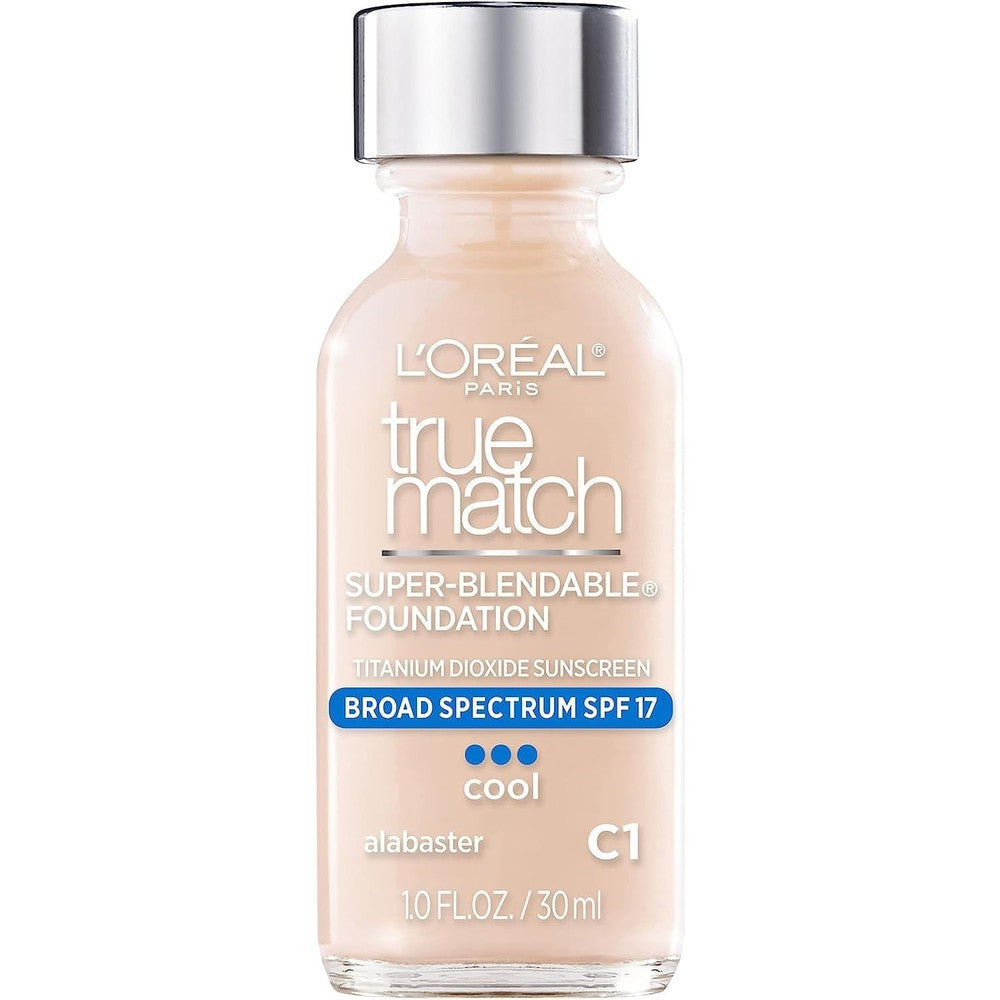 L'Oreal Paris True Match Super Blendable Liquid Foundation front view packaging