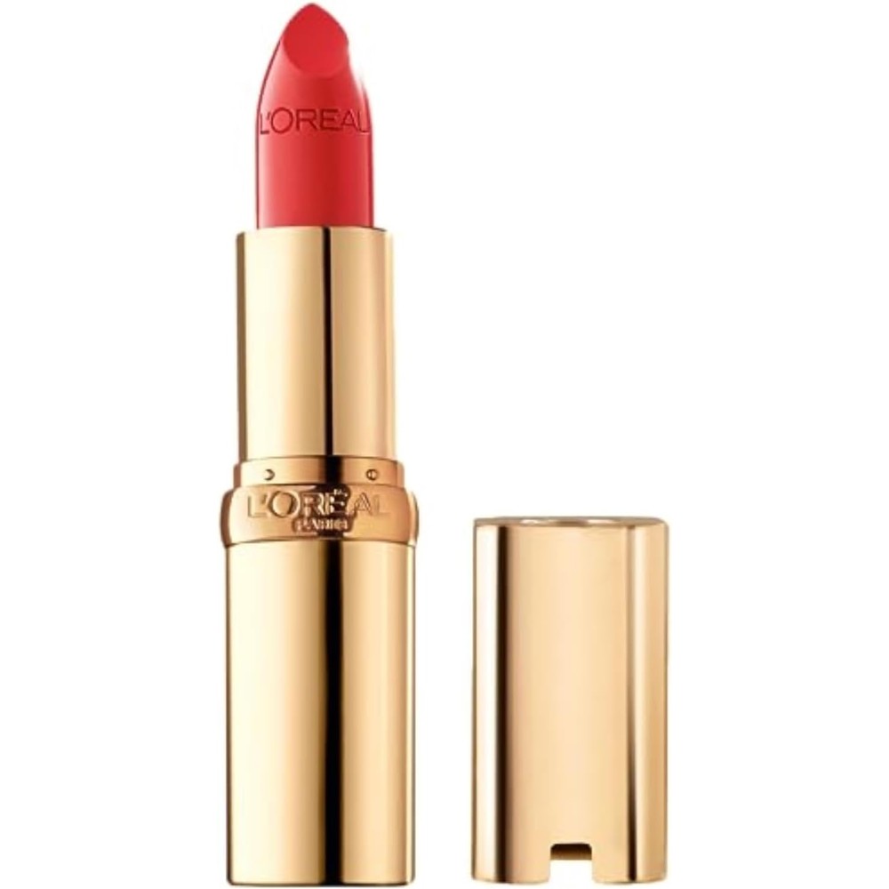 L'Oreal Paris Colour Riche Satin Lipstick Raspberry Rush front view cream moisturizing lipstick