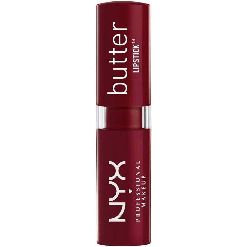 Nyx Professional Makeup Butter Lipstick Moonlit Night front view showcasing original packaging.