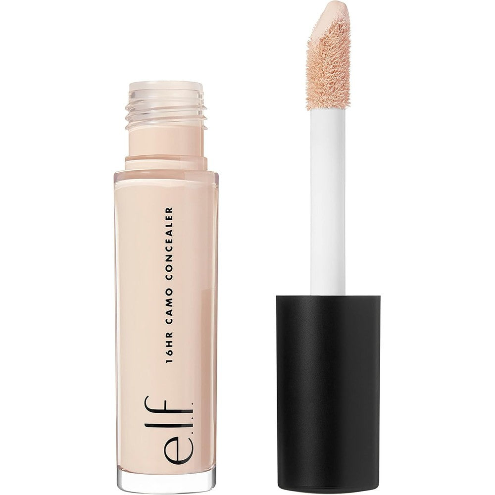 E.l.f. 16HR Camo Concealer front view showing bottle and applicator.