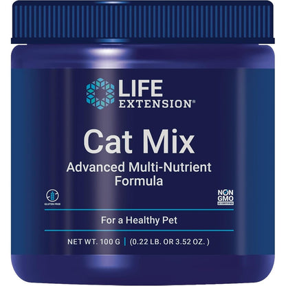 Life Extension Cat Mix powder 100 grams front view