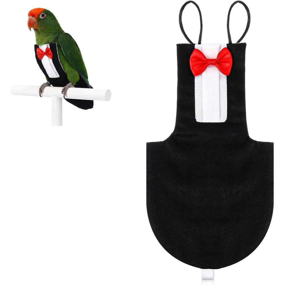 HekouJiub bird diaper harness front view