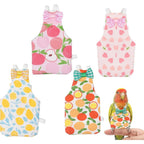 QFGasre four piece reusable bird diaper flight suit front view