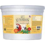 Lafeber's Classic Nutri-Berries for Macaw and Cockatoo 3.5 Pound Tub front view