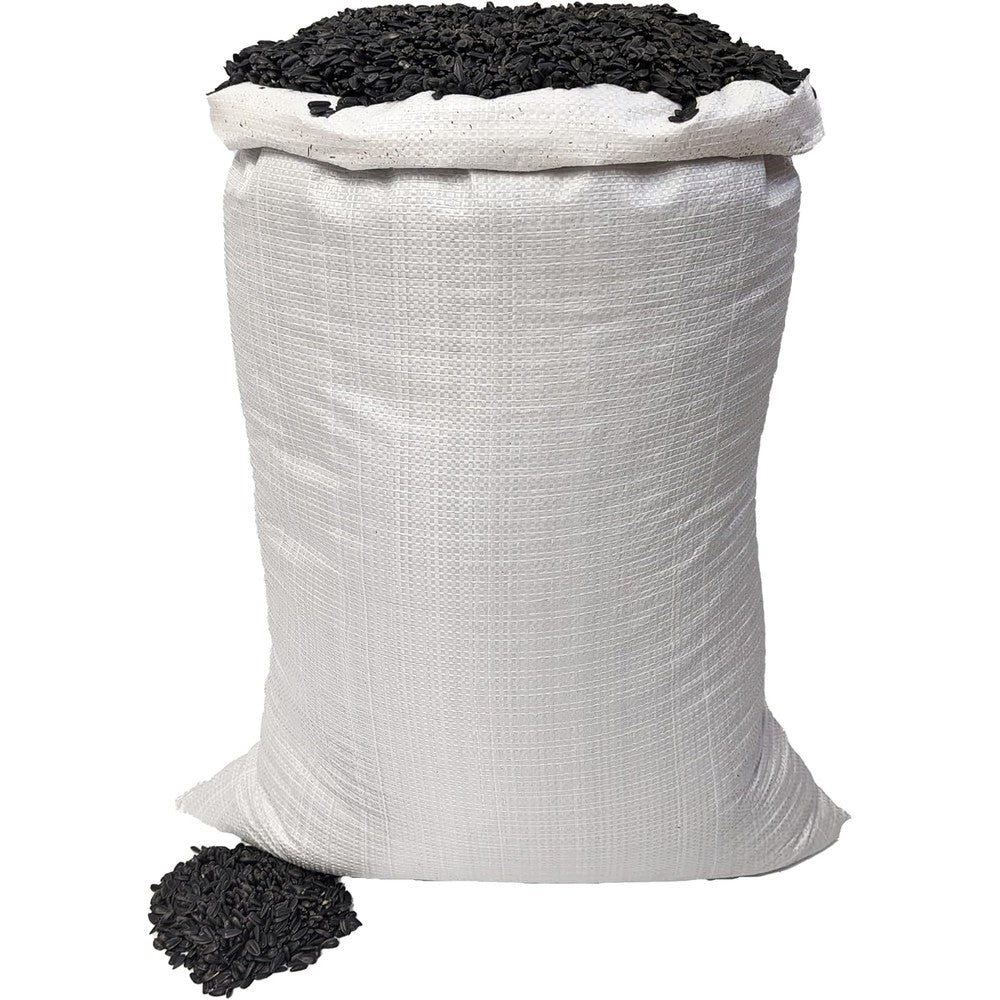 Old Potters Wildlife Black Oil Sunflower Seeds For Birds And Wildlife Non-GMO USA Grown On Small Farms 50 Pounds
