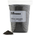Old Potters Wildlife Black Oil Sunflower Seeds 12 pounds bag front view