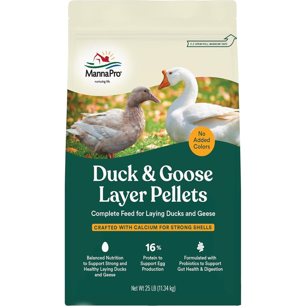 Manna Pro Duck Layer Pellet 25 Pounds bag front view