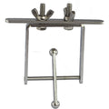 Busy Bird Spinner Stainless Steel Parrot Toy front view for large birds