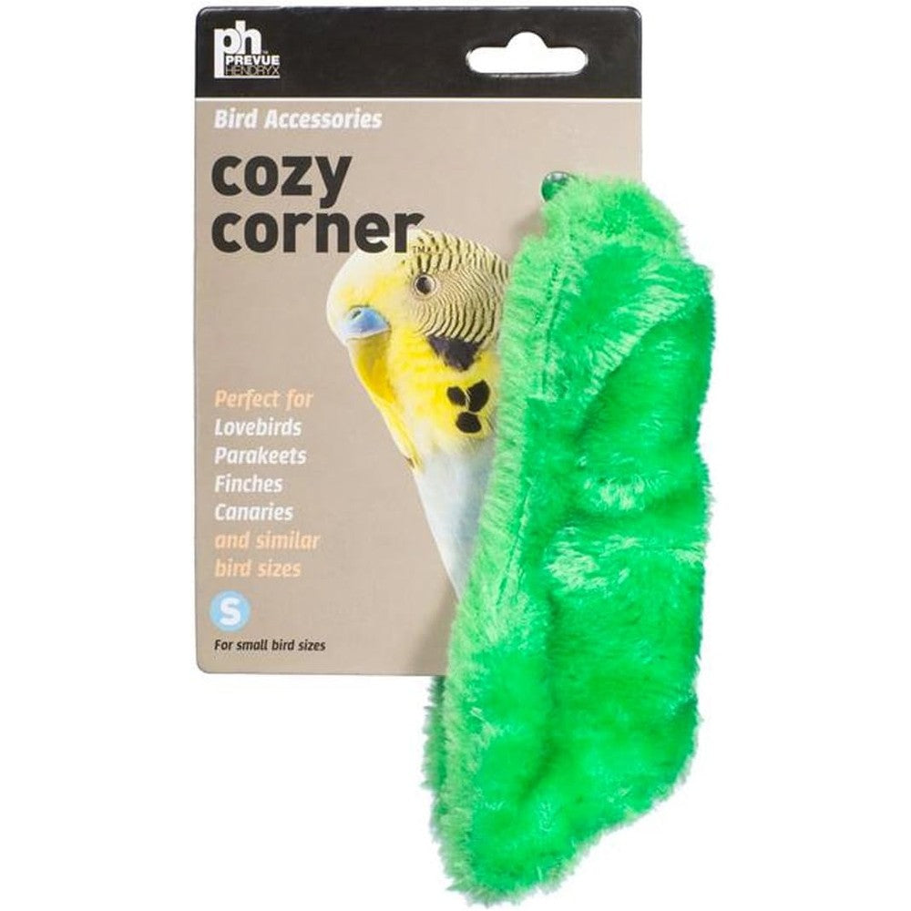 Prevue Pet Products Cozy Green Corner Fleece Bird Blanket For Small Birds Including Budgies And Parakeets