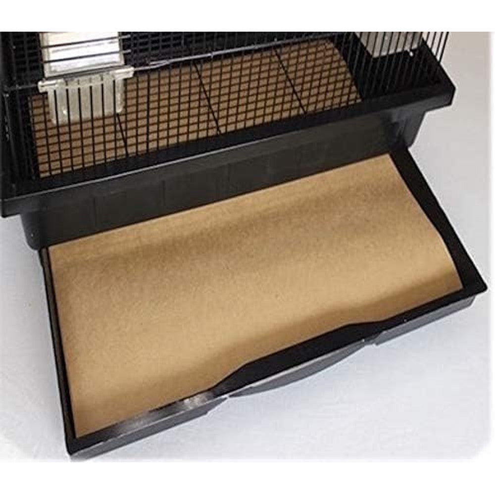 BirdCageLiners Medium Size Custom Fit Cage Paper Liners 100 Or 150 Pre Cut Sheets 40 Or 60 Pound Thickness Made In The United States