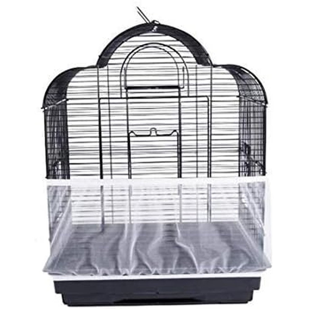 Joyuetlan Tianruoxiaoke universal bird cage seed catcher front view white medium