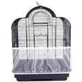 Joyuetlan Tianruoxiaoke universal bird cage seed catcher front view white medium