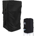 POPETPOP bird cage cover for night front view black fabric