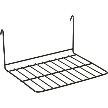Prevue Pet Products Black Wire Patio Sundeck Small Cage Platform For Birds 8 Inch