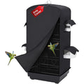 Harazame blackout bird cage cover front view showing dimensions