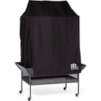 Prevue Pet Products Large Bird Cage Cover in black on a standard bird cage