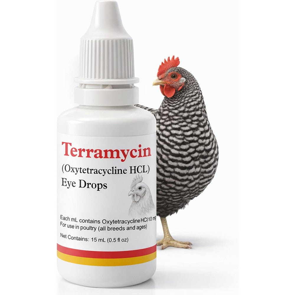 VetThera Chickens Eye Care Drops front view bottle