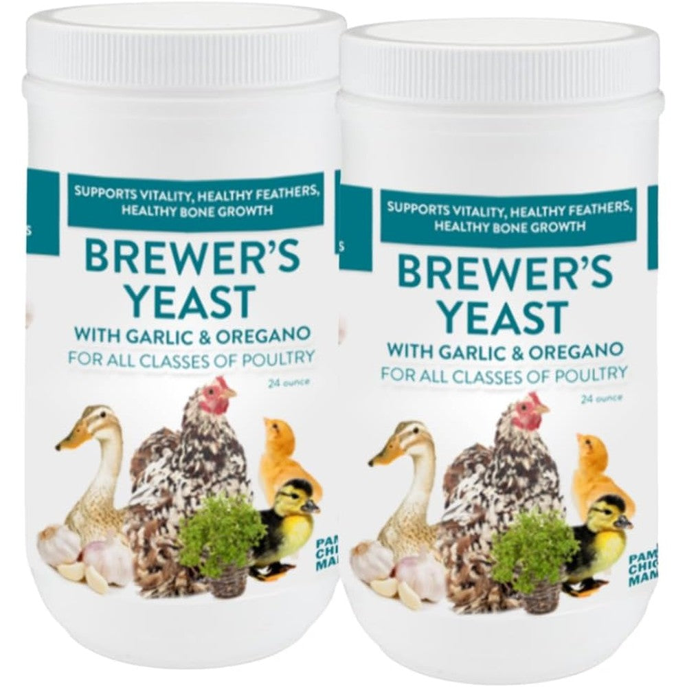 Pampered Chicken Mama Brewer's Yeast for Ducks and Chickens 24 Ounce front view