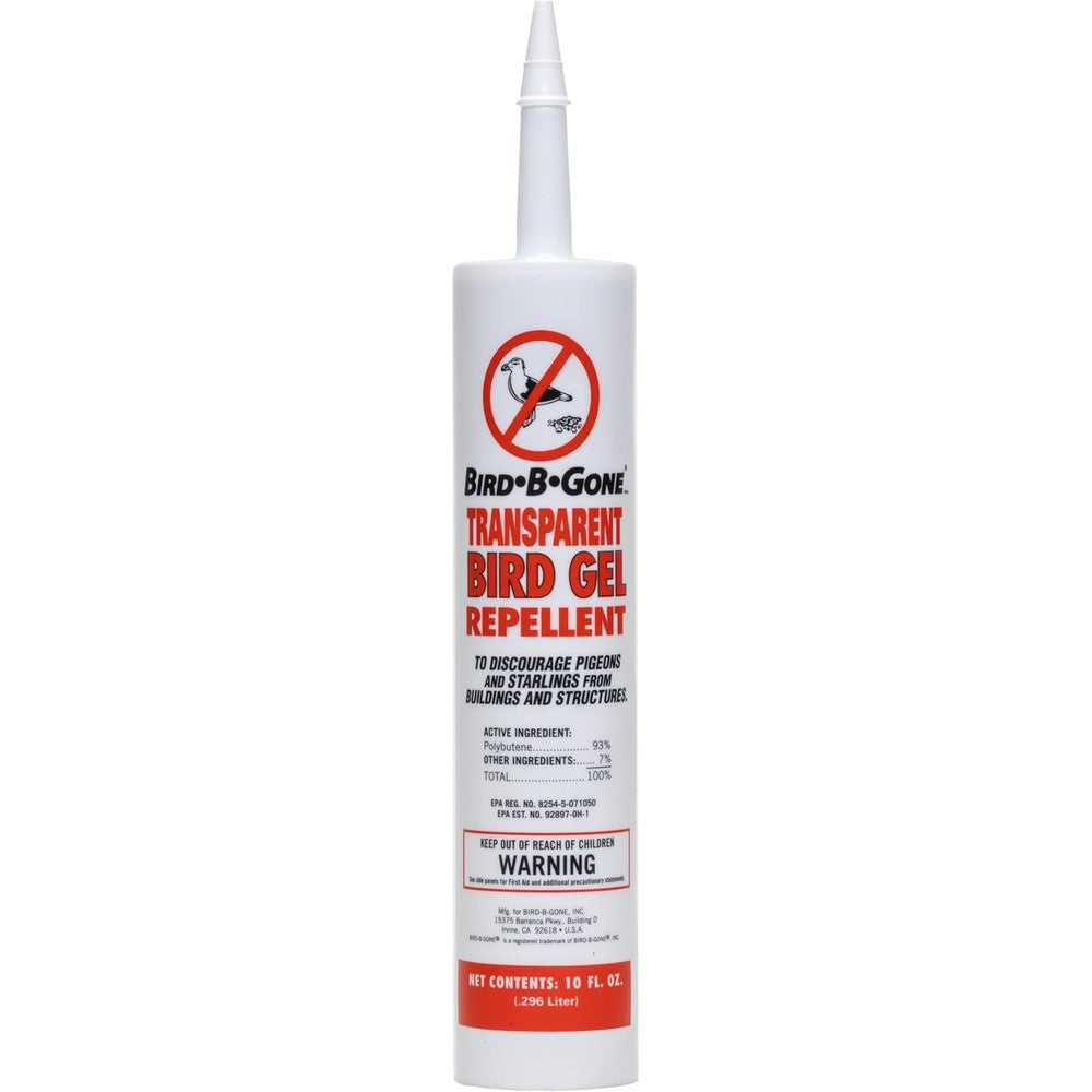 Bird B Gone Transparent Bird Gel Sticky Bird Repellent And Deterrent For Pigeons And Starlings 10 Ounce