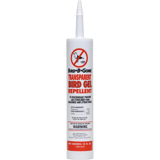 Bird B Gone Transparent Bird Gel Sticky Bird Repellent And Deterrent For Pigeons And Starlings 10 Ounce