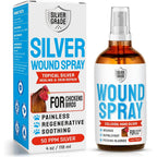 Silver Grade colloidal silver wound spray for chickens front view