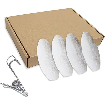 Jmxu's Natural Cuttlefish Bone For Birds And Budgies Calcium Supplement With Metal Stand Four Pieces