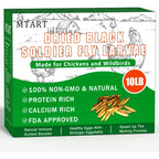 Mtart dried black soldier fly larvae front view packaging
