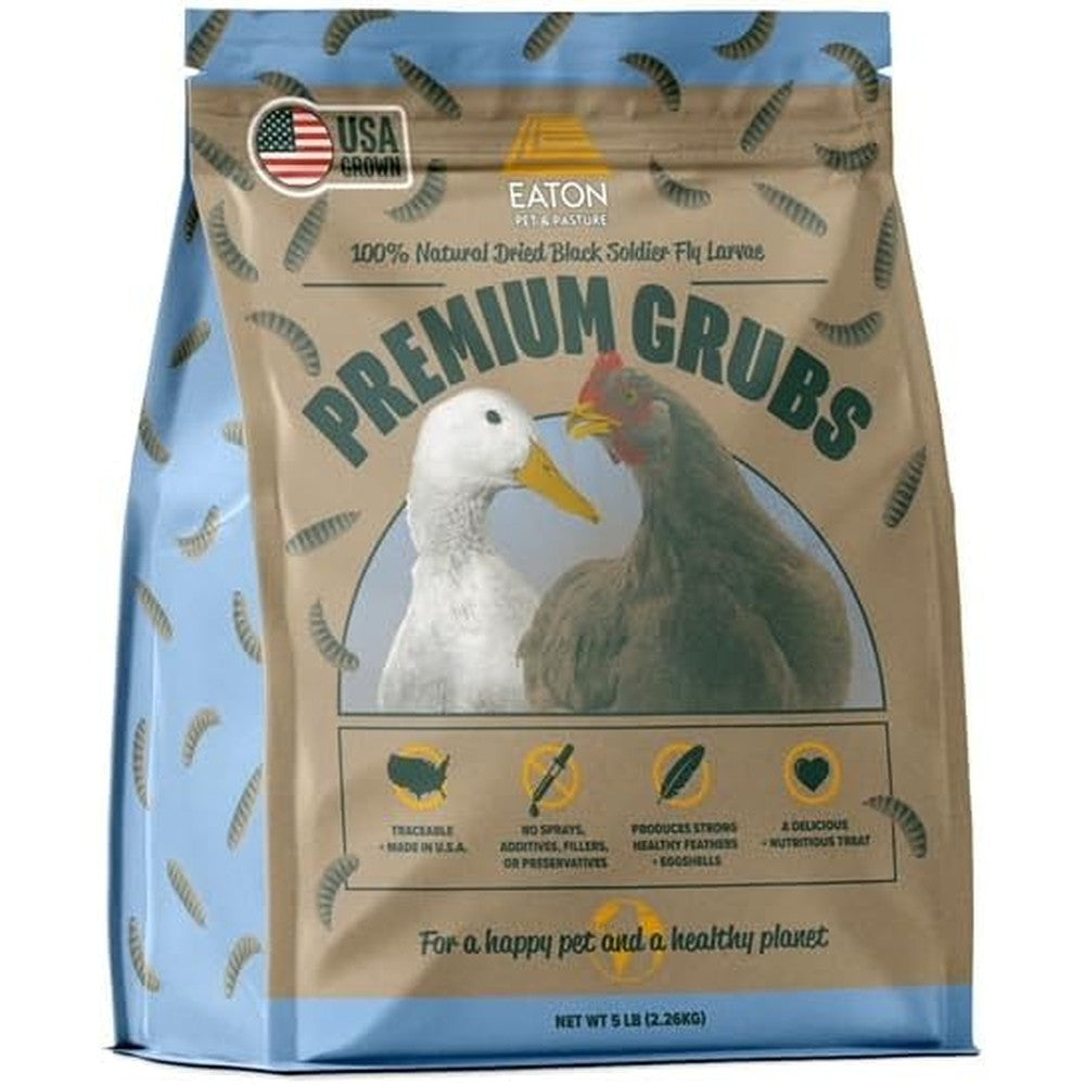 Eaton Pet And Pasture Premium Grubs 5 Pound Bag front view