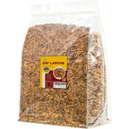 Joyprotyn Dried Black Soldier Fly Larvae 10 Pound bag front view for poultry feed