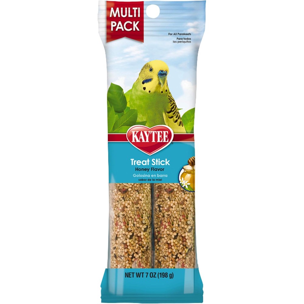 Kaytee Forti-Diet Pro Health Honey Parakeet Treat Sticks front view