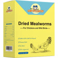 Hatortop 10 lb dried mealworms front view packaging